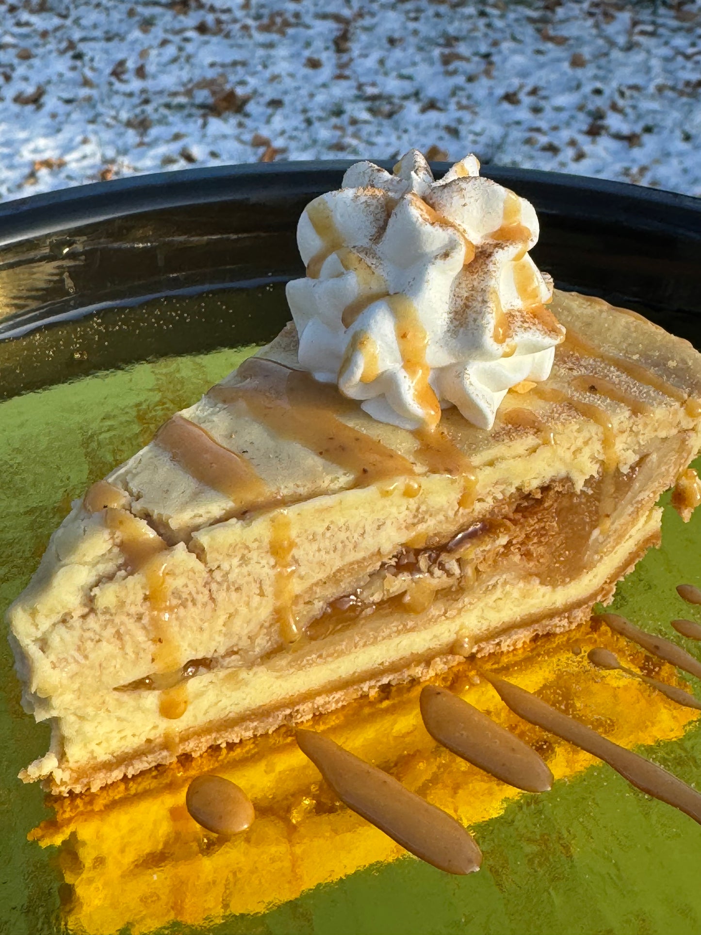 Stuffed Apple Pie Cheesecake